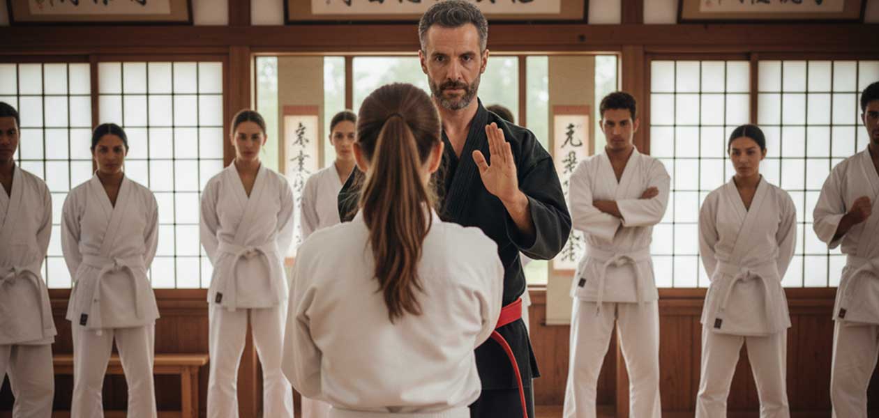 Kampfsportunterricht martial arts instruction
