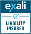 exali liability seal — Professional Indemnity for Digital Professions